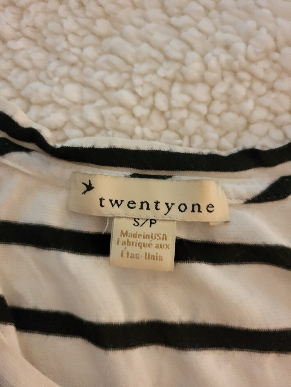 FOREVER 21 Nautical Stripe Tshirt - Picture 7 of 8